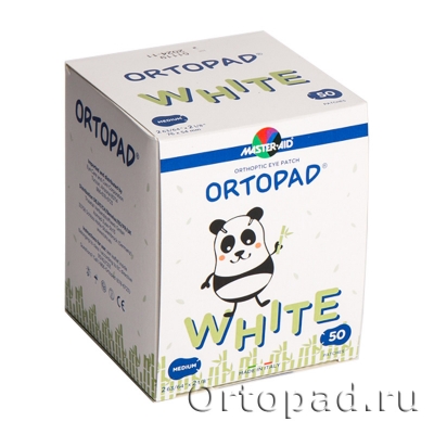 Глазные окклюдеры и пластыри Ortopad White (New)